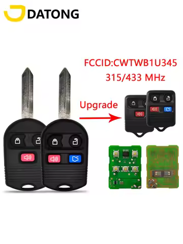 Datong World Remote Control Key Fit For Ford Escape Explorer Mazda 315/433MHz CWTWB1U331 CWTWB1U345