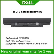 ☸ Bateri DELL YFDF9 untuk DELL Latitud 3340 3350 5MTD8 V131-2 VDYR8 YFOF9 (11.1v 65wh)