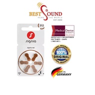 Exp: 6/2029, Size 312 Signia Hearing Aid Batteries/ Bateri Alat Pendengaran/ 助听器电池