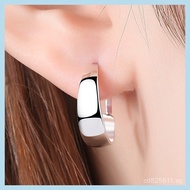 Genuine Genuine999Simple Pure Silver for Middle-aged and Elderly9999Pure Silver Women's Earrings, So