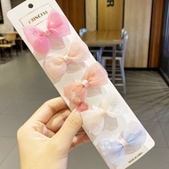 Gratis Ongkir - Set Jepit Rambut Anak Pita 5 in 1 / Aksesoris Rambut Anak Korea / Jepit Karakter