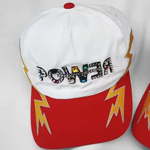 Kpop POWER Hat G-Dragon Concert Support Baseball Cap Fashion Embroidery Pure Cotton Adjustable Dome 
