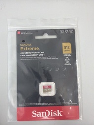 放全新Sandisk Extreme 512Gb microSDXC Card