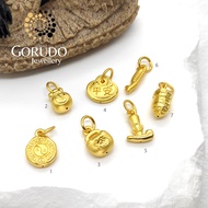 Gorudo Jewellery 999 Pure Gold Prosperity Charm Collectibles - PCC2