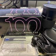 Over 95% New Contax 100mm f/2.8 Makro-Planar T* AEG Lens with box set $4780.