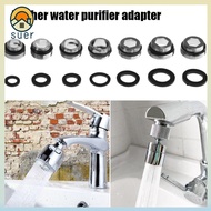 SUERHD Water Filter Adapter, Metal 18/20/22/24mm To 22mm Faucet Adapter Set,  With Washer Tap Aerato