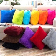 Sofa Cushion Cover 40 x 40 soft fur chair cushion cover