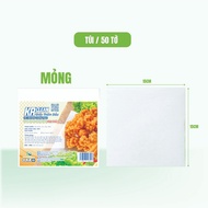 Thùng 30 túi Giấy thấm dầu thực phẩm Krclean giấy thấm hút dầu mỡ thức ăn đồ chiên rán an toàn thực