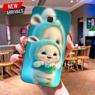 Fashion case Samsung J7 J2 Prime / J7 Core J7 / J8 A6 Plus / J6 Plus / J4 / J4 Plus Cute Rabbit Char