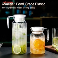 SPIRAKOGEO Water Bottle, Heat-resistant Large Capacity Juice Bottle, Plastic Transparent Juice Cold 