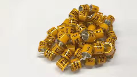 50pcs pigeon set/Mark digital identification ring/meat pigeon ring pigeon foot ring bayonet digital 