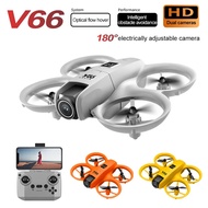 V66 Mini Drone With Camera 4K HD WiFi FPV Drone Obstacle avoidance Pocket Remote Control Helicopter 
