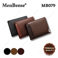 DOMPET LIPAT PENDEK KULIT KARTU PRIA WANITA PREMIUM IMPORT GROSIR BRANDED MURAH - MB079