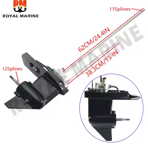 369S87302-2 Lower Unit Assy Long For Tohatsu Outboard Motor 2T M4C M5B VM5BS Series Engine 369-87302