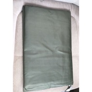 Flysheet Green Army 6x4meter, 5x4meter & 4x3meter untuk Khemah Unta L size