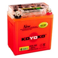 YB3L BATERI BATTERY MOTOSIKAL KOYOKO NANOGEL BATTERY YB3L YAMAHA SS/RXZ/TZM