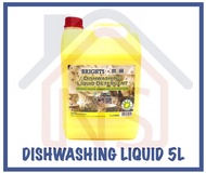 BRIGHTS Dishwashing Liquid Detergent 5L