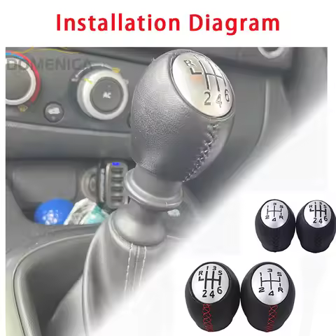 Suitable For Driving The Renault Megane Car With Gear Shift Knob Handball Gear Lever 5/6 Speed Shift