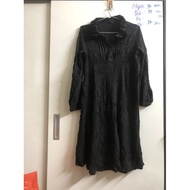 1 piece Korean flared wool dress