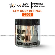 Aha Bha Niaciamide Retinol Body Brightening Cream 250g - Retinol Body Cream - Ann Unit