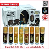 Oud Set 7ml Asly Attar Wangi Gaharu Gaharu Oroinal Arabic Attar Gaharu Asly