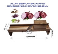 alat serut bawang singkong kentang kripik