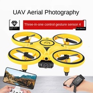 drones Drone camera Drone mini drone Douyin Smart Drone Watch Gesture Sensing HD Aerial Quadcopter Mainan Alat Kawalan J