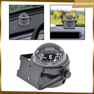 [lzdxwcke2] Car Compass Dashboard, Adjustable Automotive Navigation Direction Boat Compass for Boat 