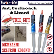 [RM8.00] TWIN-BE Eco Friendly Gel Ant Bait, Cockroach, Lizard Baits.Insects Wipe Out Ubat Semut.Lipa