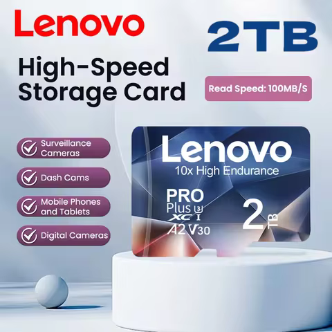 Lenovo Original SD Memory Card 2TB 1TB Mini Micro SD Card 512GB 256GB Micro Tarjeta SD Cards 128GB F