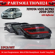 TOYOTA VIOS NCP93 DUGONG REAR REFLECTOR 2008-2012 (ALBINO,SMOKE,JDM,CLEAR ALBINO) V-land/sonar
