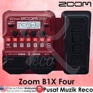 Zoom B1X FOUR Bass Guitar Multi-effects Processor with Expression Pedal (B1XFOUR)