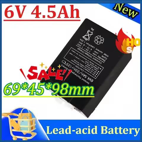 6V 4.5Ah Lead Acid Battery Electric Kids Car Electronic Scale Rechargeable Battery