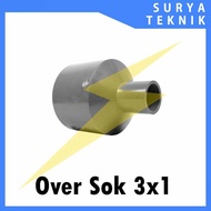Over sock/Reducer 3 x 1 Inch Rucika Rucika Over Sok/