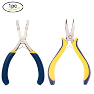 Olycraft Elite 1 Pc Jewelry Crimp Pliers Bead Crimper Jewelry Pliers/Bent Nose Pliers for Closing Be