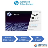 HP 26X Black Original LaserJet Toner Cartridge [CF226X]