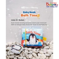 Foxandbunny - Baby Book Bath Time | Educational Toys for Children Aged 6+ Months | 6 Month Baby Toys