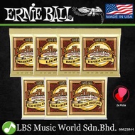 Ernie Ball 2006 Earthwood Extra Light 80/20 Bronze Acoustic Guitar String (10-50) 2002 2003 2004 2006 2008