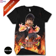 yuns Boboiboy Fire T-Shirt Boboiboy The Movie 2 REG-586