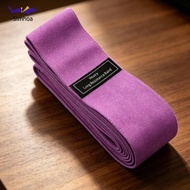 [Simhoa] Woven Loop Fitness Resistance Band 76 Inch Fabric Elastic Training Band Elastic Resistance 