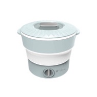 Turbo Italy TFC-120 1.2L摺疊式煮食鍋 | 嬰兒級食品矽膠 | 304不銹鋼內膽 | 香港行貨