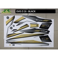 Demak Evo110 EvoZR110 DVS110 EX90 Body Cover Set Stripe Sticker