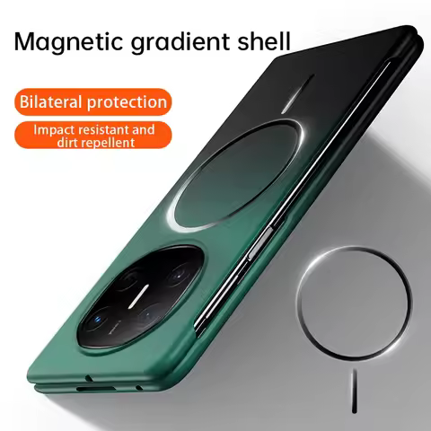 Delicate and Skin-friendly Gradient Strong Magnetic Phone Case For Huawei Mate X6 huawei mate X5 X3 