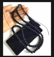 Tasbih Batu Giok Asli Import Burma - Tasbih 99 Butir Giok - Kalung Tasbih Giok Asli Import