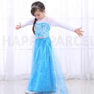 Frozen Princess Elsa Dress for kids Baju Frozen Baju Elsa Baju Kanak-Kanak Baju Character Kartun