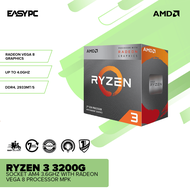 EasyPC | AMD Ryzen 3 3200G / Ryzen 3 3200G MPK AM4 Socket 3.6GHz CPU Processor For Desktop PC