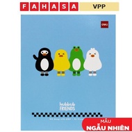 Student Notebook - 5 Square Cups - 96 Pages 120gsm - Deli CNA96-HBF (Cover Model Delivered Randomly)