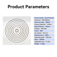 BS BOSS exhaust fan Ceiling fan Recessed Mounted Surface Mounted 360 degree Circulating air supply w