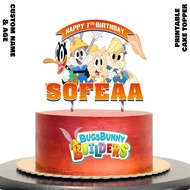 Bugs Bunny Builders CAKE TOPPER