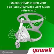 Yuwell YF01 CPAP Mask Full Face CPAP Mask Light & Soft Size M